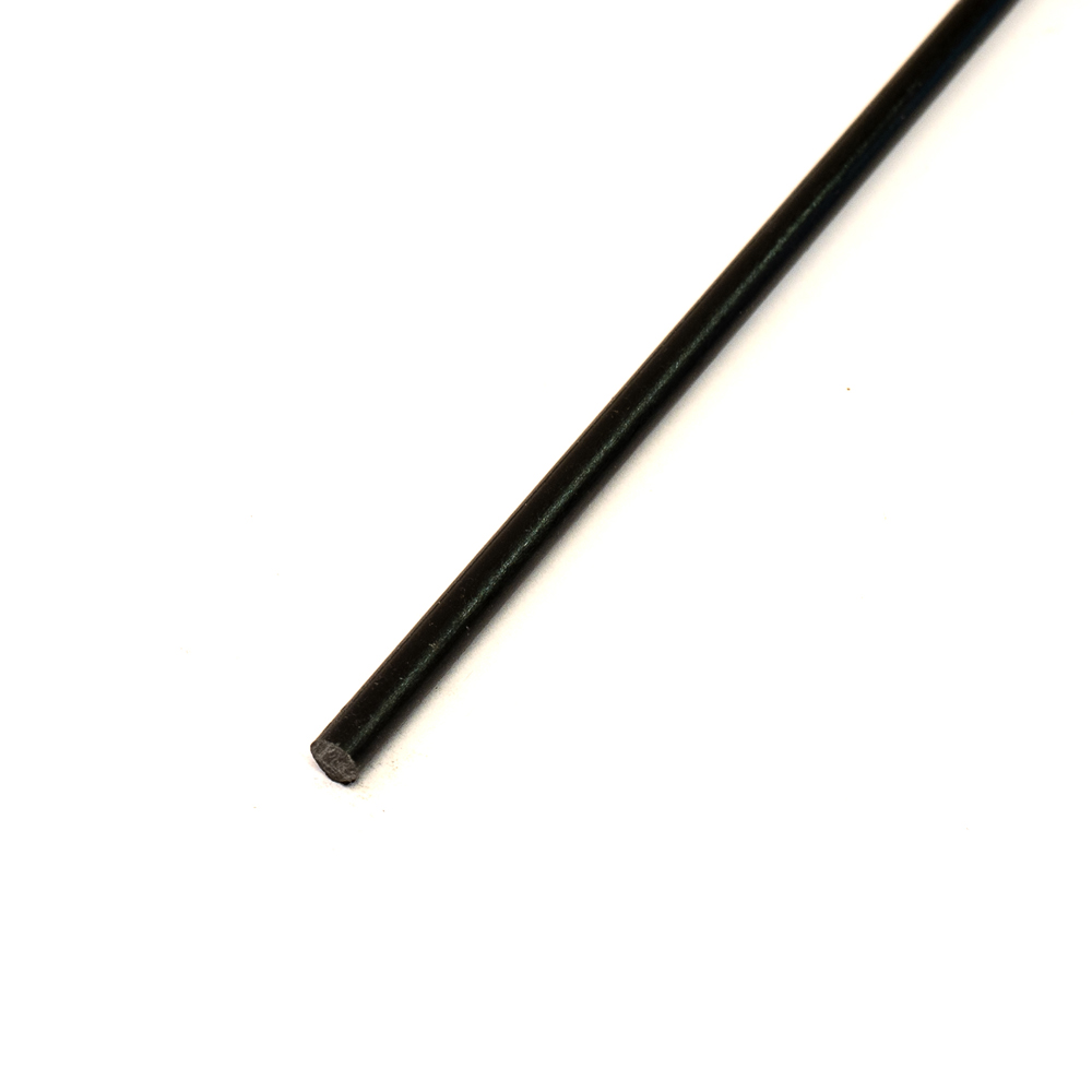 Black Carbon Fibre Rod 4mm